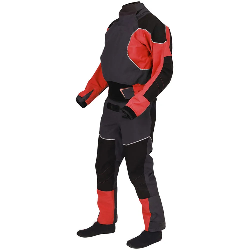 Traje seco impermeable para hombres, transpirable, surf a la deriva, rescate en kayak, navegación, Océano, deporte al aire libre, 1 pieza, MD36, 2023