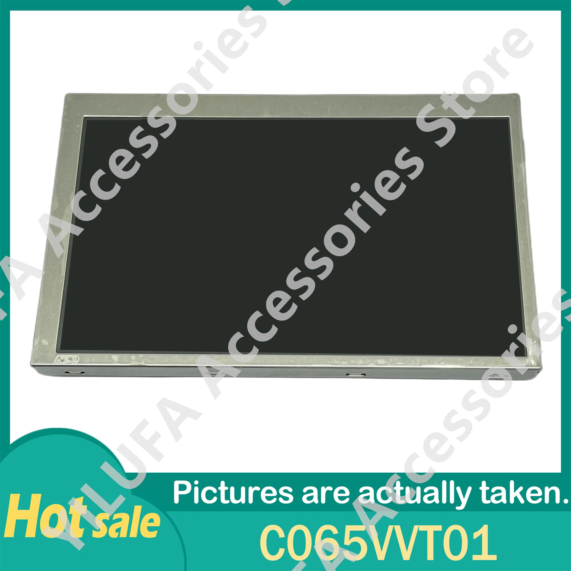 100% original c065vvt01 c065vvt01.0 a + painel de exibição lcd de 6.5 polegadas