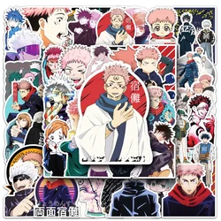 10/30/50pcs Jujutsu Kaisen Anime Stickers Itadori Yuji Cartoon Sticker Laptop Skateboard Scrapbooking Cool Satoru Gojo Decals