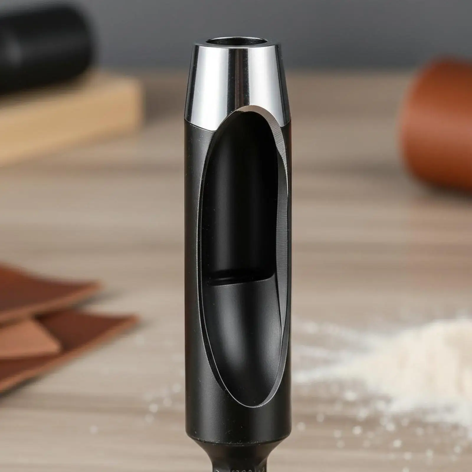 Electric Hole Puncher Tool for Leather Belt Bag Gypsum Board High Carbon Steel Drill Bit