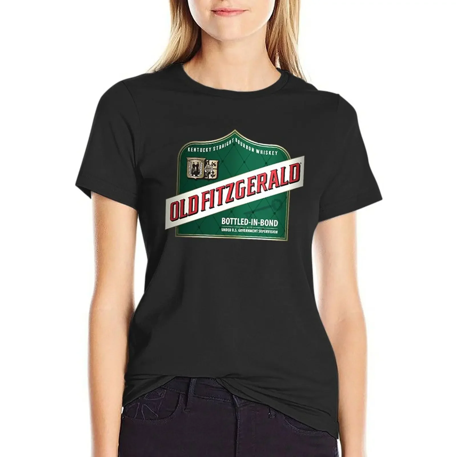 

Old Fitzgerald Label - Kentucky Straight Bourbon Whiskey Shirts T-Shirt new edition oversized animal print woman t shirt