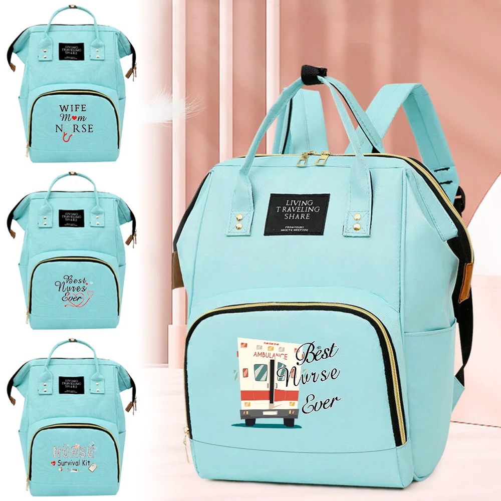 

Maternity Bag Changing Mat Convenient Outdoor Travel Tote Large Capacity Infant Products Mommy Backpack Nurse Series