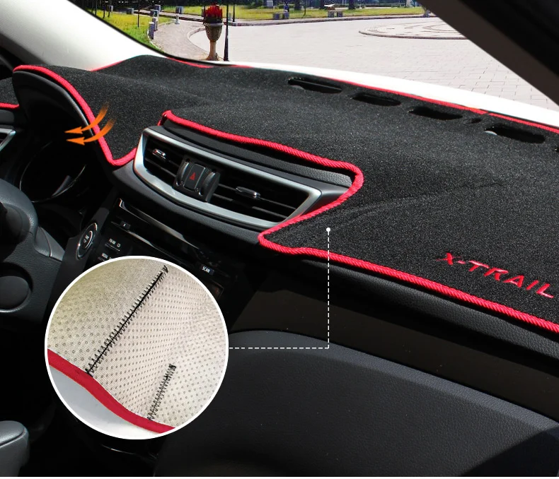 Für Nissan X-Trail X Trail T32 2014-2018 2019 2020 Auto Armaturenbrett-Abdeckung Dashmat Sonnenschutz Instrumententafel-Teppiche Zubehör – Detail 10