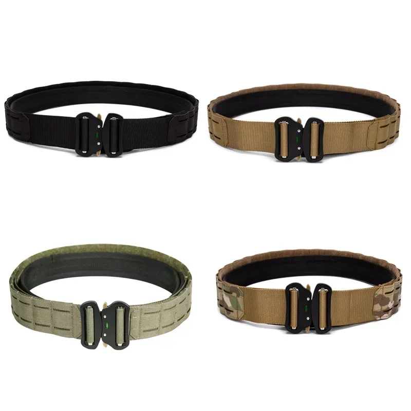 

Cobra Buckle Tactical Waist Cover Multifunctional Army Fan 1000D Nylon Belt Outdoor Training Belt