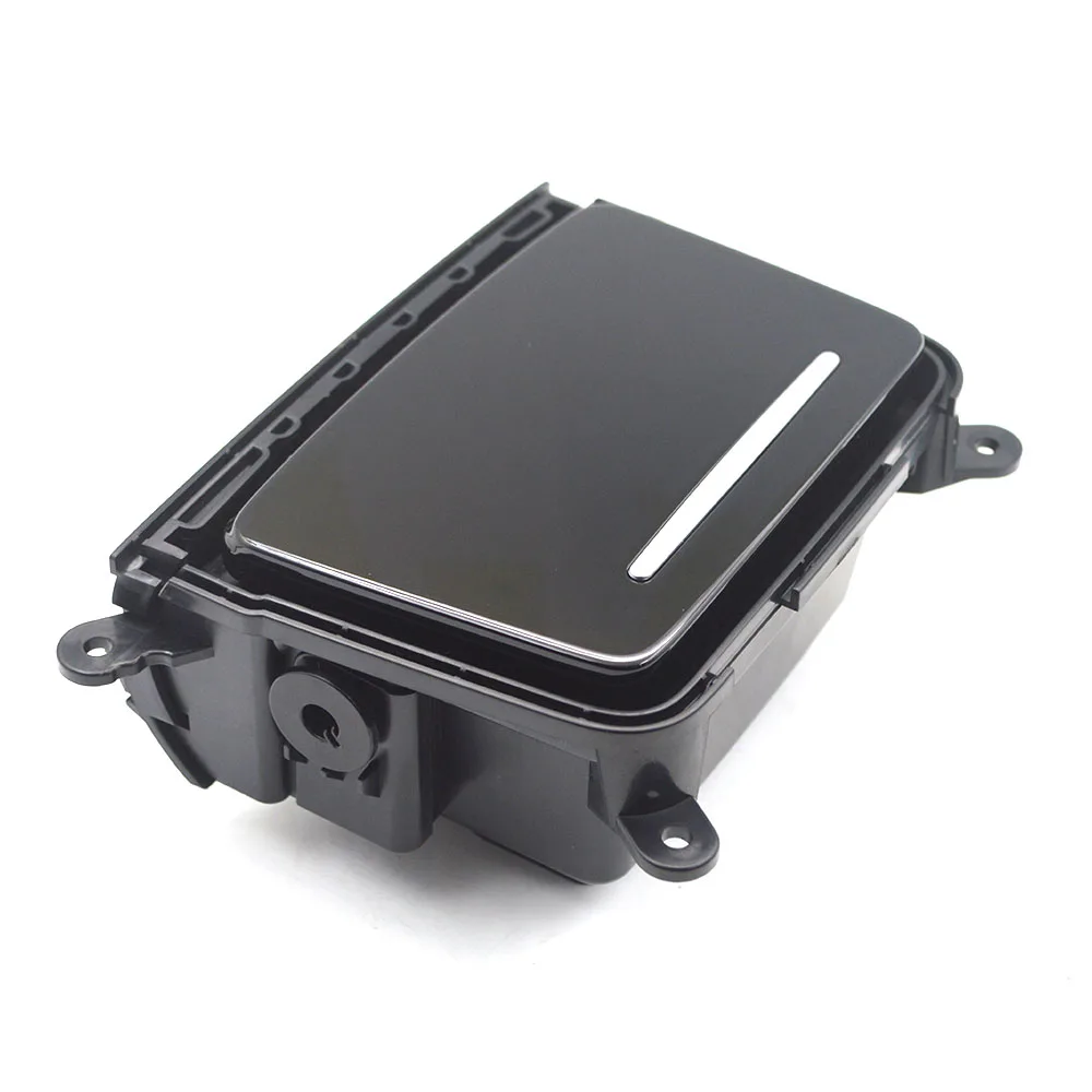 

Storage Box Oddments Box Piano Paint Black For Audi A4 B9 A5 Q5 facelift Central Control Sundries Box Piano Paint Panel