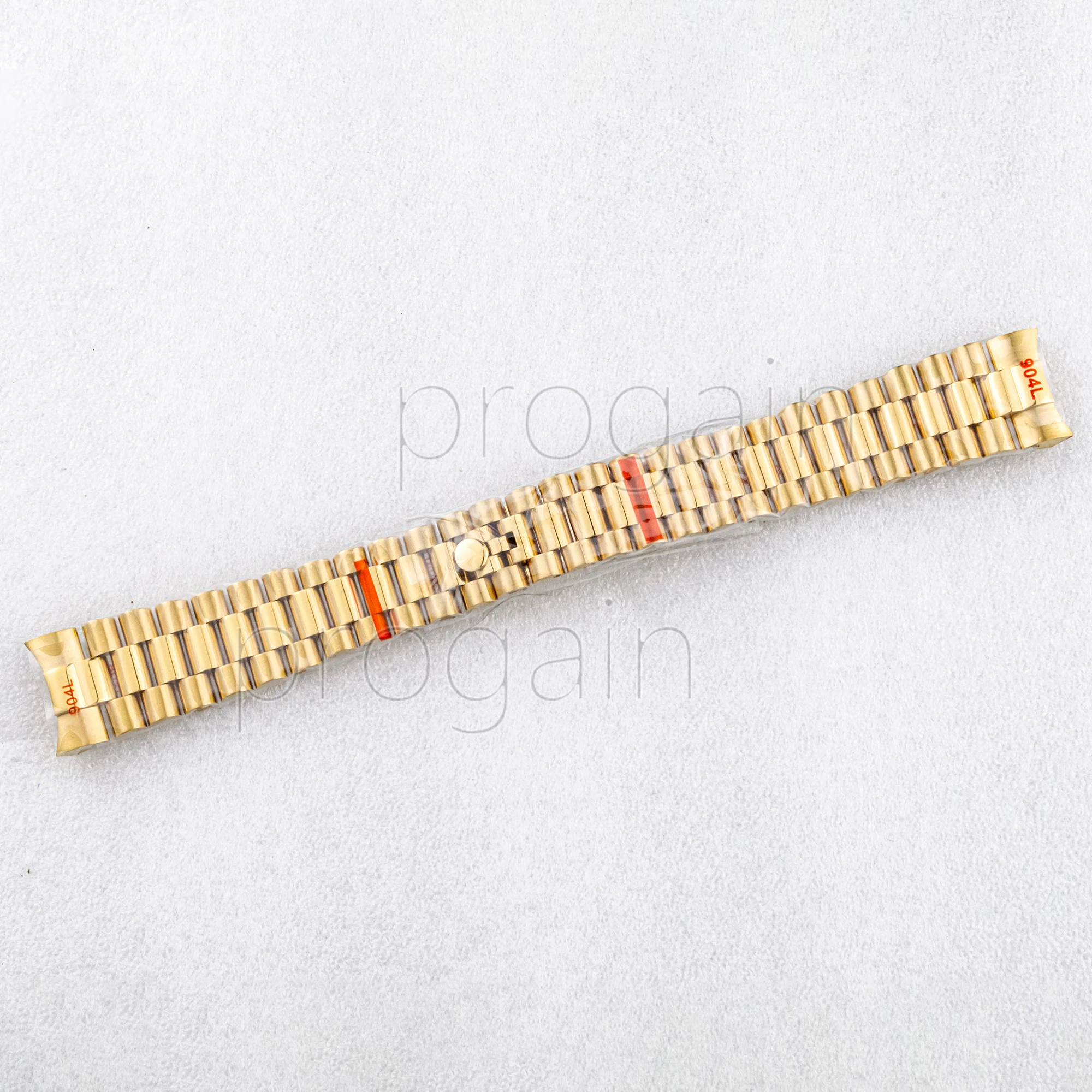 20mm President Strap Stainless Steel Bracelet Band Wristband Mod Parts for Datejust Accessories Replacements Repair Tools