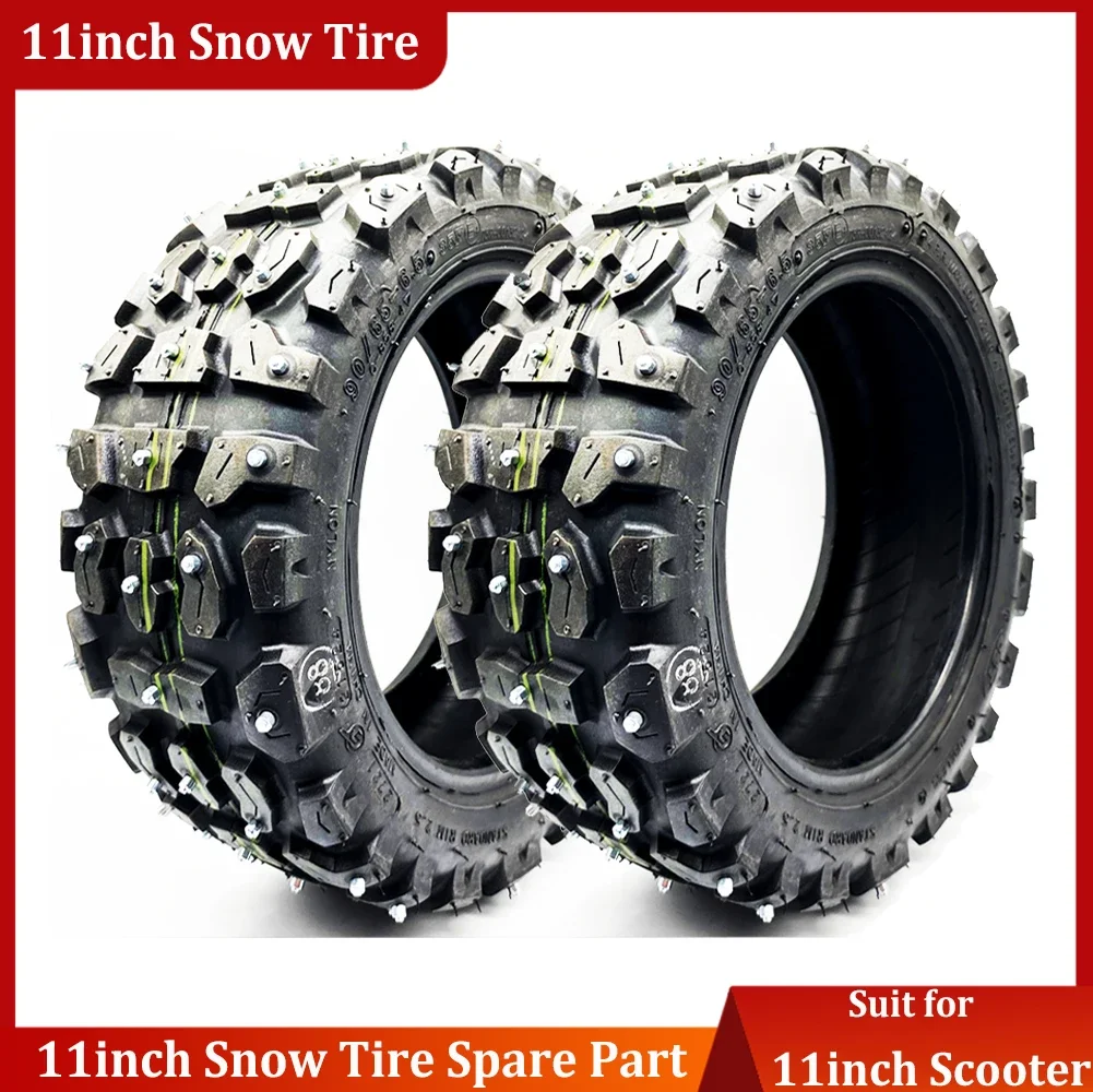 11inch Snow Tire 11inch Tubeless Snow Tire 11inch Pneumatic Snow Tire for 11 inch Scooter Zero 11X Kaabo Wolf Warrior 11 King GT