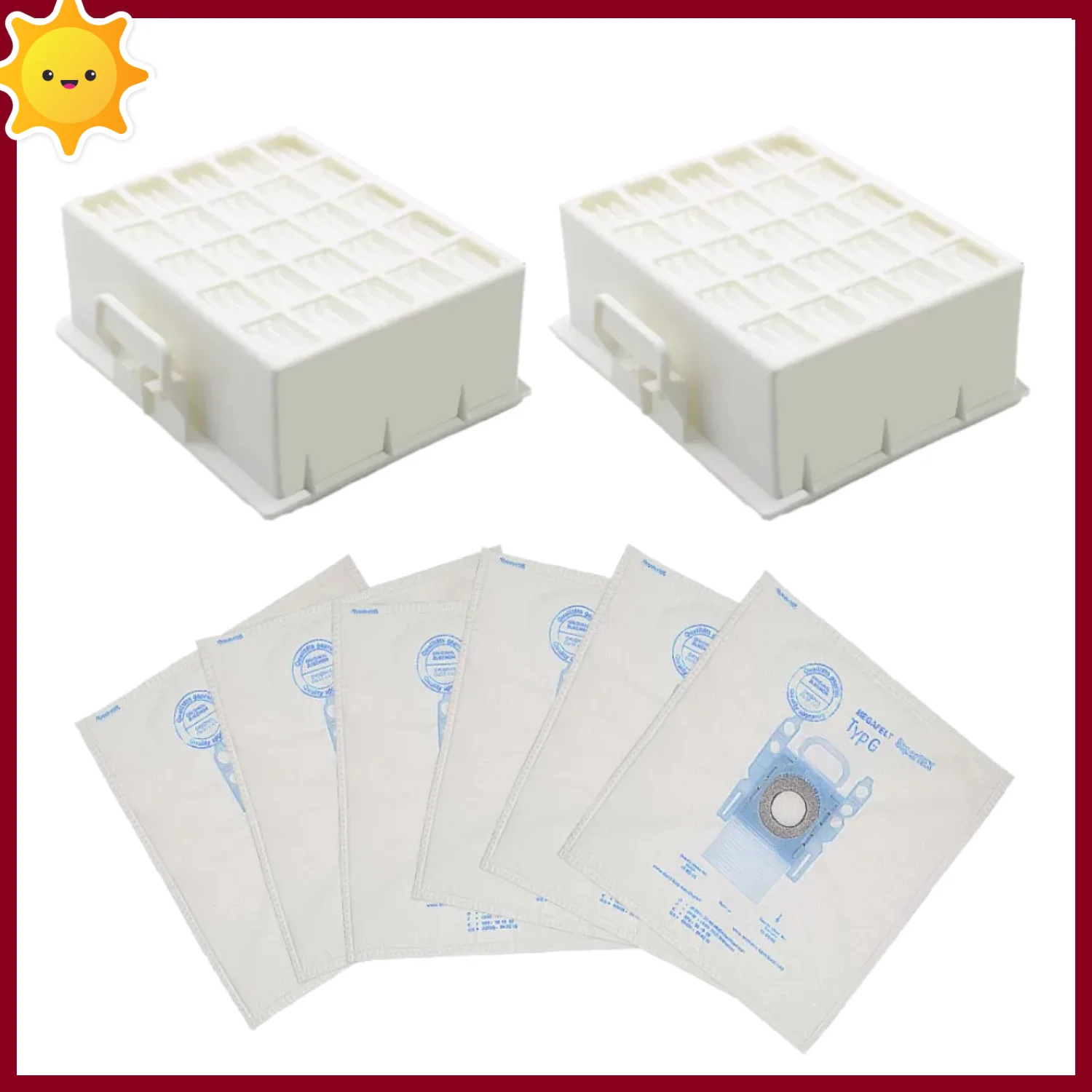 Replacement BBZ156HF Hepa Filter For Bosch BGL BGN BGS Series Vacuum Cleaner,Bg…