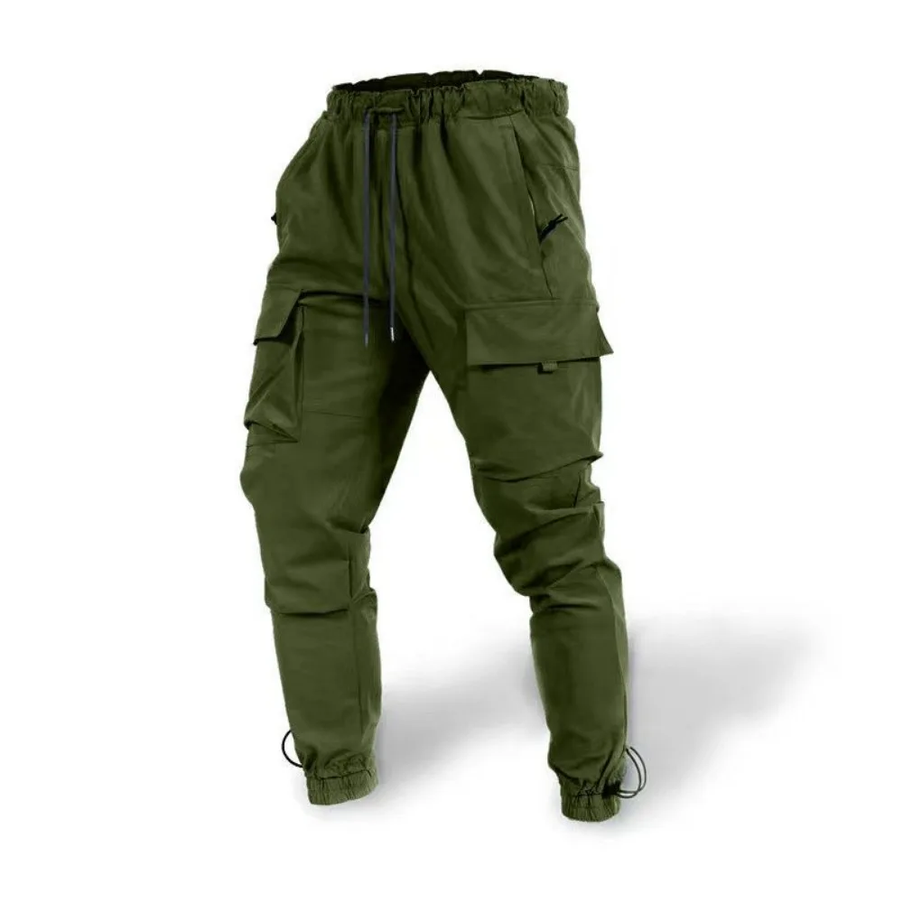 Hike Trousers Multi-Bag Sports Overalls Men\'s Casual Pants Invisible Open Crotch Outdoor Sex Loose Large Size Exercise Cargo