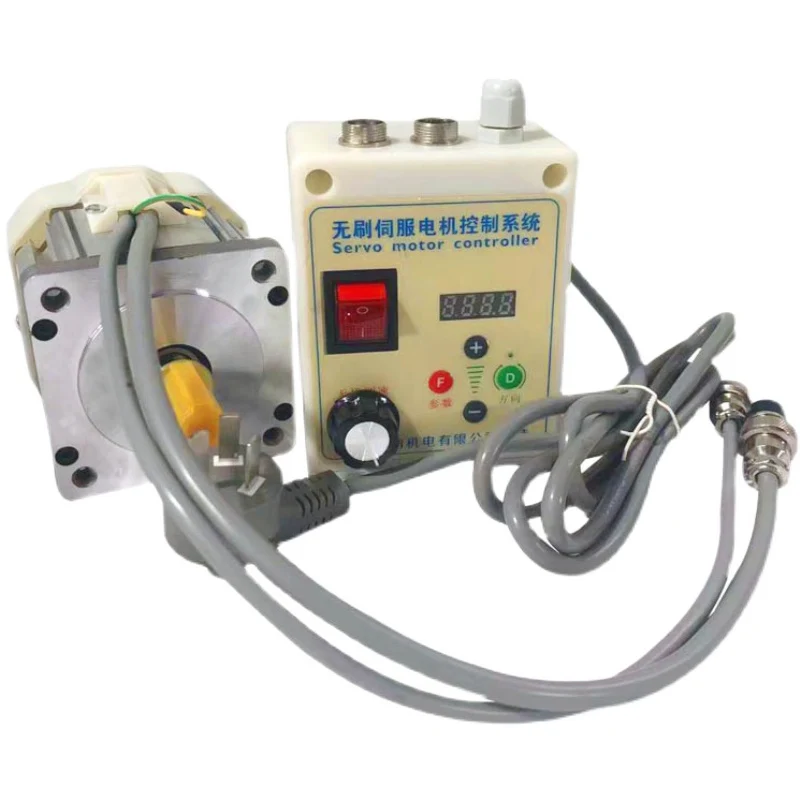 

AC Motor Mute Brushless Servo Motor with Speed Controller Belt Machine Tools Part