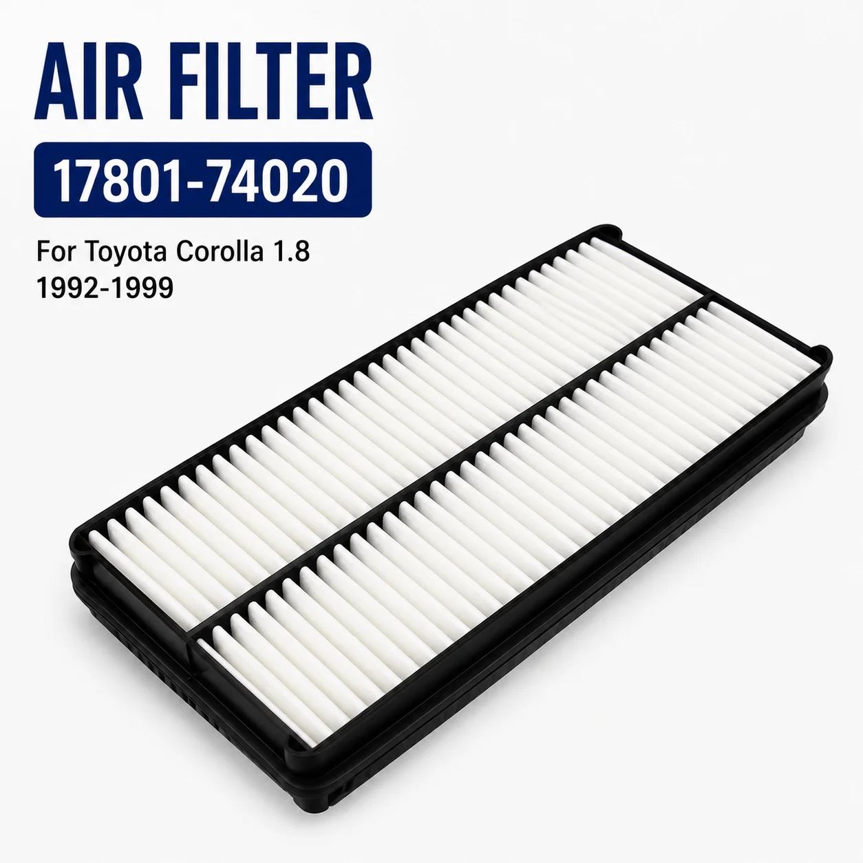Air Filter 17801-74020 17801-16030 17801-64010 17801-64070 fits Toyota Camry Corolla RAV4 Celica MR2 Carina Caldina Lexus ES 250