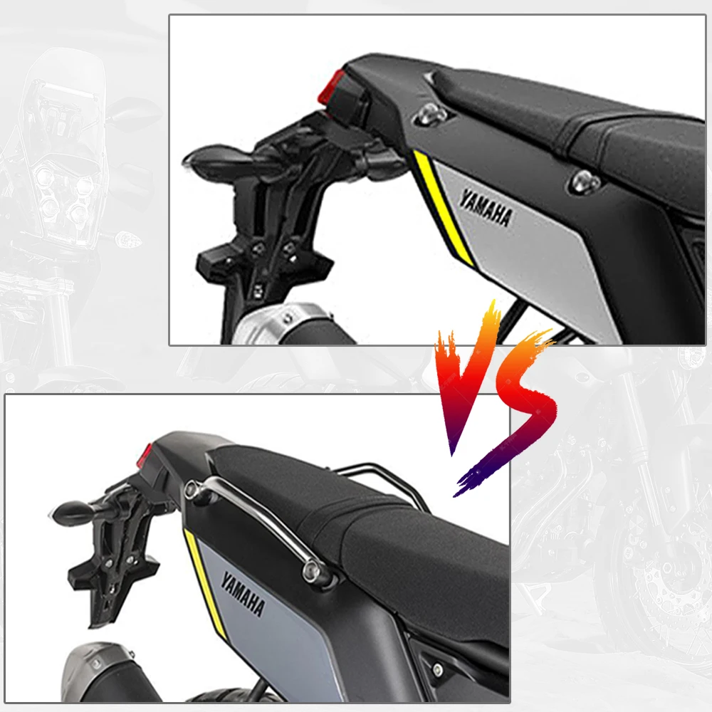 Motorcycle Passenger Rear Grab Handle Seat Hand Handle Grab Bar Rail FOR YAMAHA TENERE 700 Tenere700 XT700Z XTZ700 T7 2019-2023