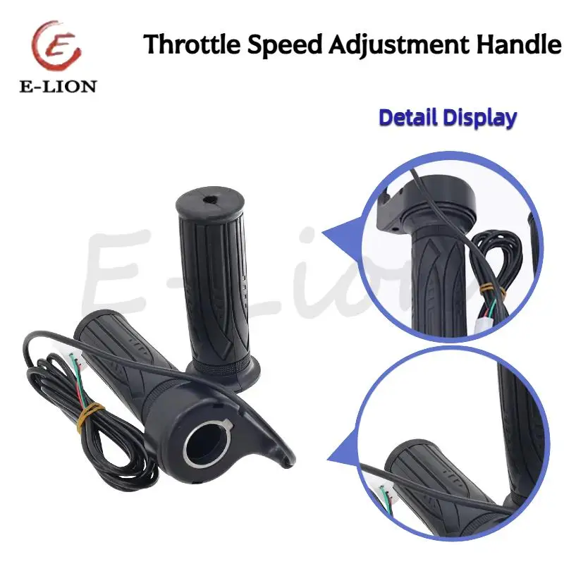 

Дроссельные заслонки для электрического велосипеда, поворотная дроссельная заслонка для электронного велосипеда, высокая/средняя/низкая скорость/передний/реверсный акселератор, аксессуары для велосипеда