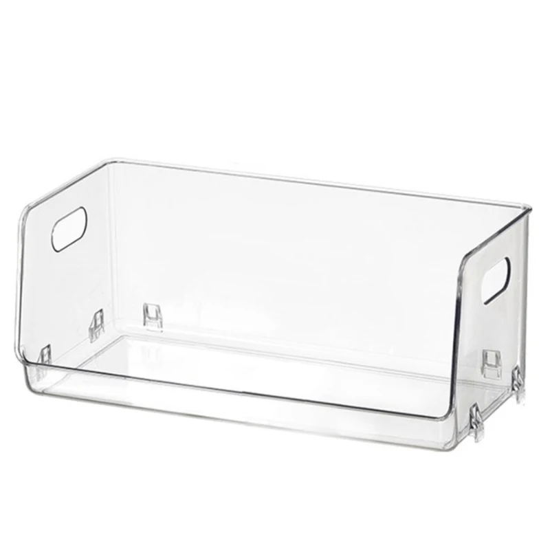 Transparent Desk Organizer Acrylic Storage Jewelry Makeup Box Stackable Organization Holder Home Dormitory School