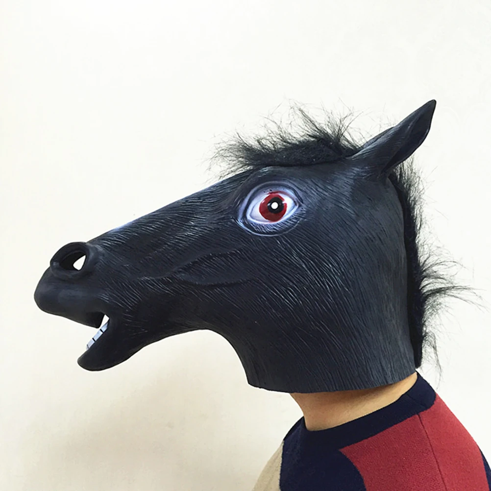 

Made Animal Headgear Halloween Mask Festival Cosplay Props Make up Haunted House The