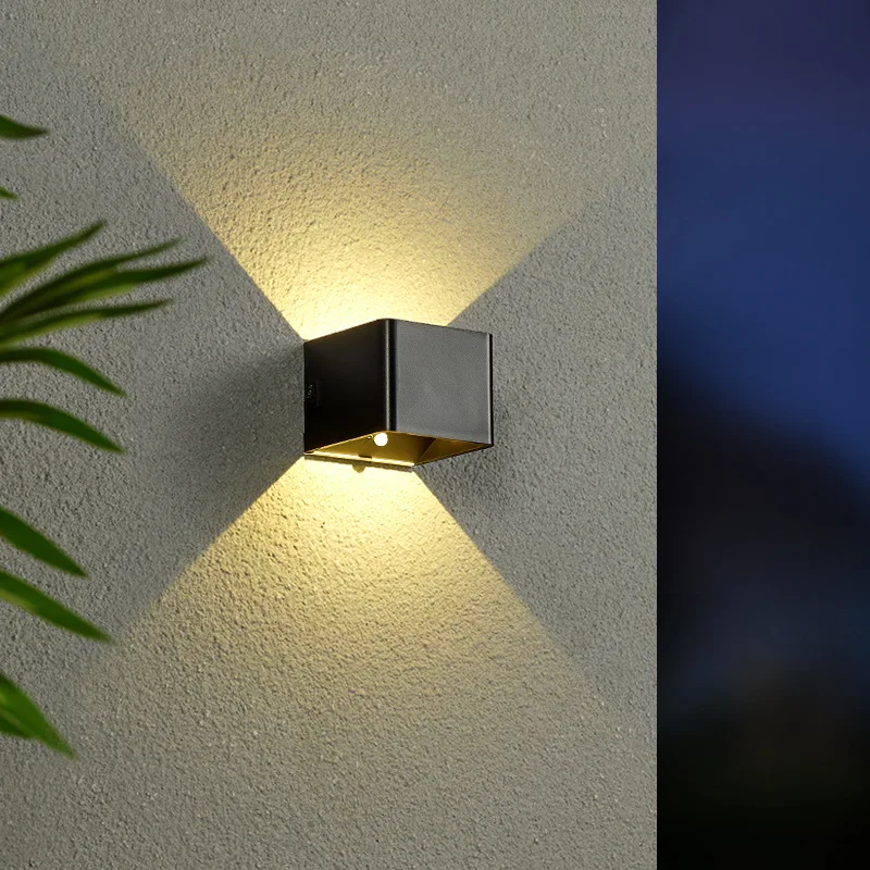 مصباح جداري LED قابل لإعادة الشحن ، سرير غرفة نوم ، تحريض جسم الإنسان ، عنبر ، USB ، لاسلكي ، خالي من الثقب ، ممر ، مصباح ليلي صغير