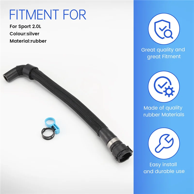 

ABHY-Engine Coolant Radiator Hose Water Pump Inlet Hose Tube For Land Rover Discovery Sport 2.0L LR094123 LR112868 J9C4891