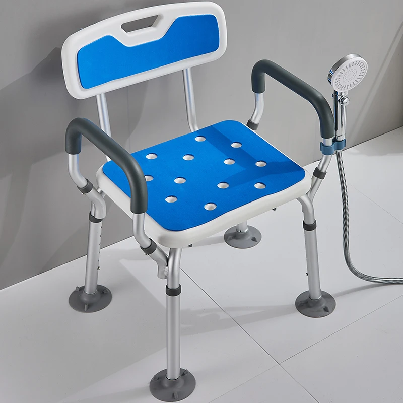 Shower Minimalist Bathroom Chairs Ergonomics Elderly Design Floor Bathroom Chairs Small Folding Muebles Para El Hogar Furniture