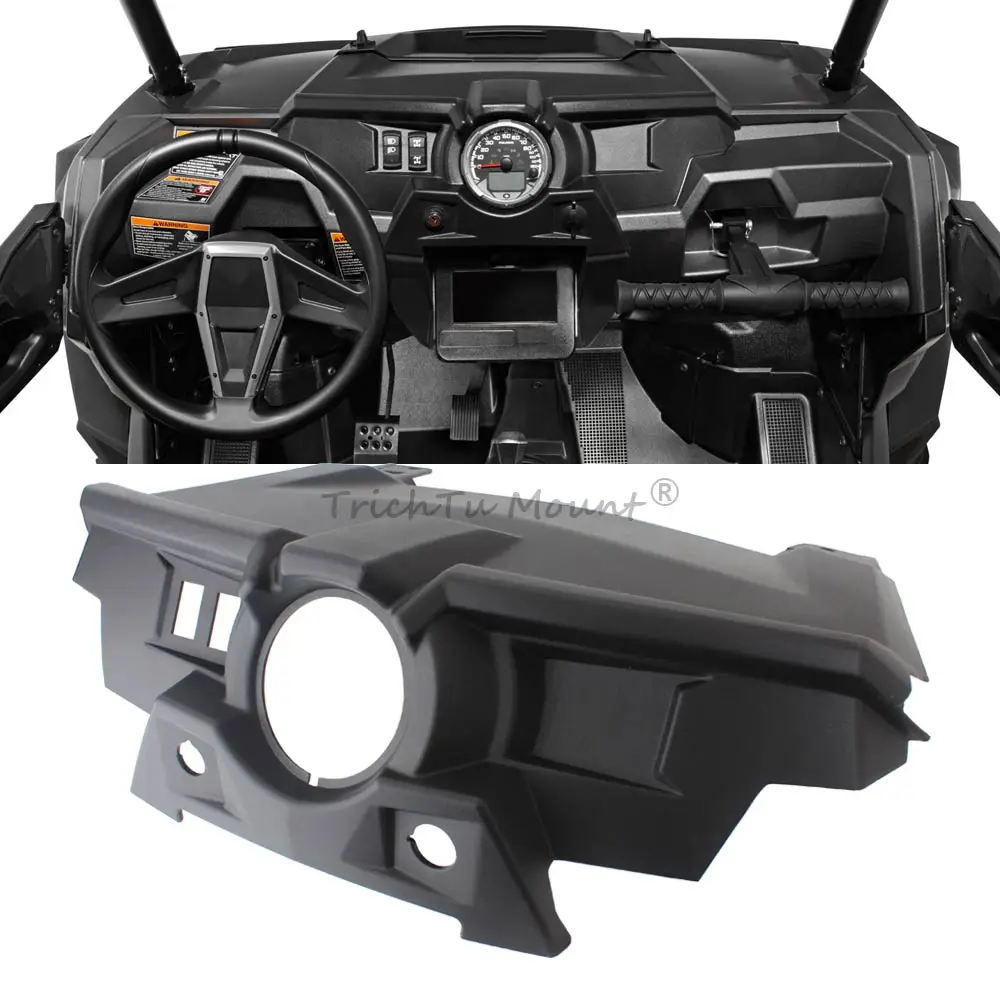 UTV Accessories ABS Front Upper Console Dash Cover Panel For Polaris RZR 900 XP Turbo S4 1000 EPS 2014-2019 Matte Black
