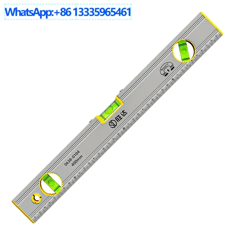 

10PCS balance tool ruler with magnetic level ruler measuring thickened aluminum alloy special ruler