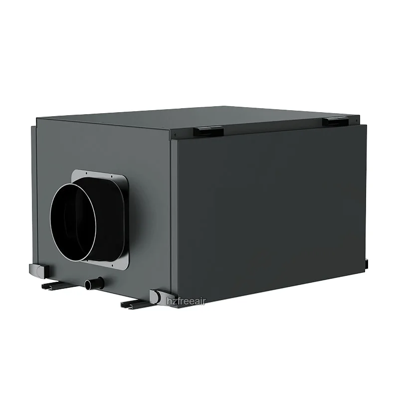 Condicionador canalizado 60L/D desumidificador de teto multiuso para desumidificador escolar adaptador de mangueira ar de teto