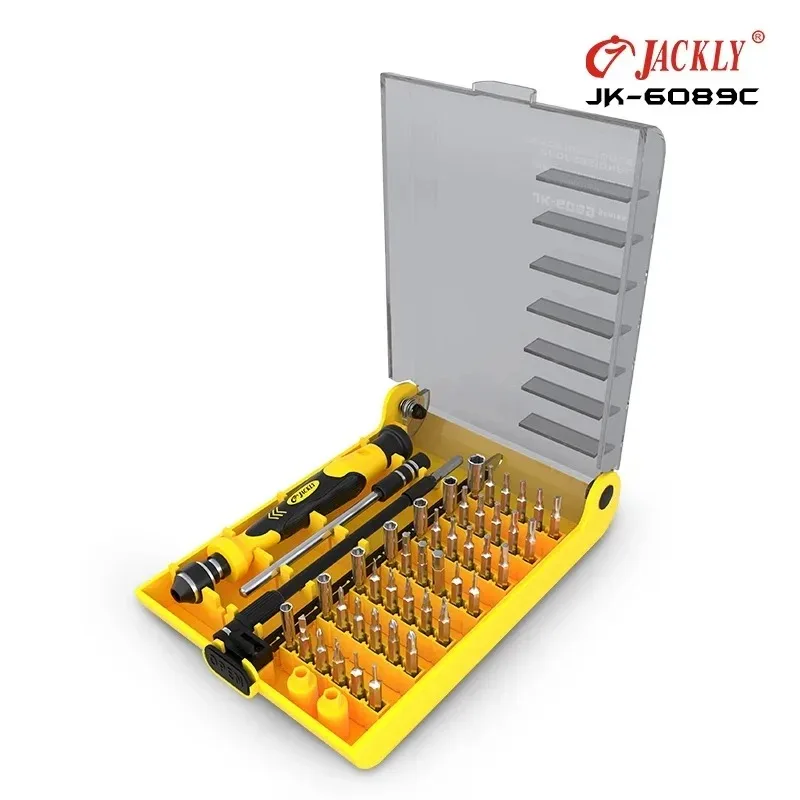 6089C Professional Portable Screwdriver Box Set for Cellphone Laptop Gamepad Watch Electronic Product DIY Repair