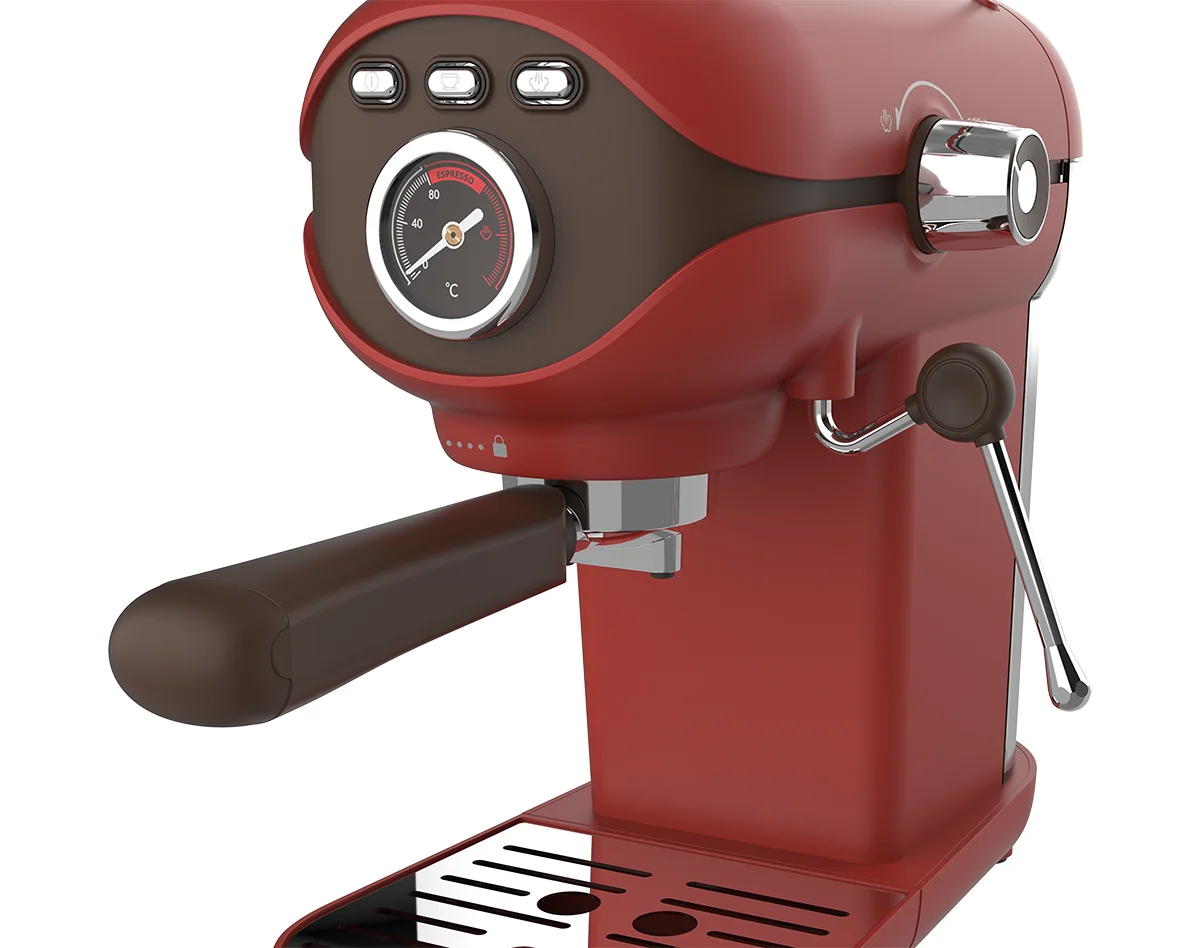Cafetera Espresso eléctrica portátil de 15 Bar, máquina de capuchino, tanque de agua de 0,8l, sistema de agua caliente moderno para uso