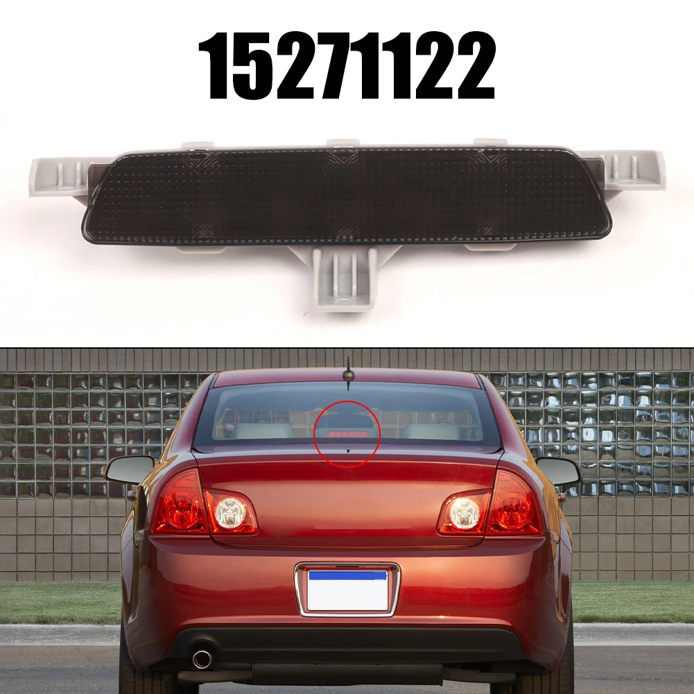 

Для Chevrolet Malibu 2008-2012 задний третий стоп-сигнал с высоким креплением 15271122 ABS PC черный автомобильные аксессуары простые в использовании инструменты