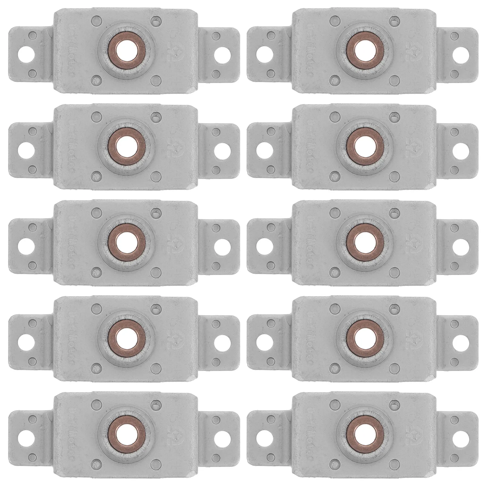 

10Pcs Ac Motor Holder Heavy Duty Metal Hair Dryer Motor Bracket Replacement Heat Resistant Stable Support Salon Hair Dryer