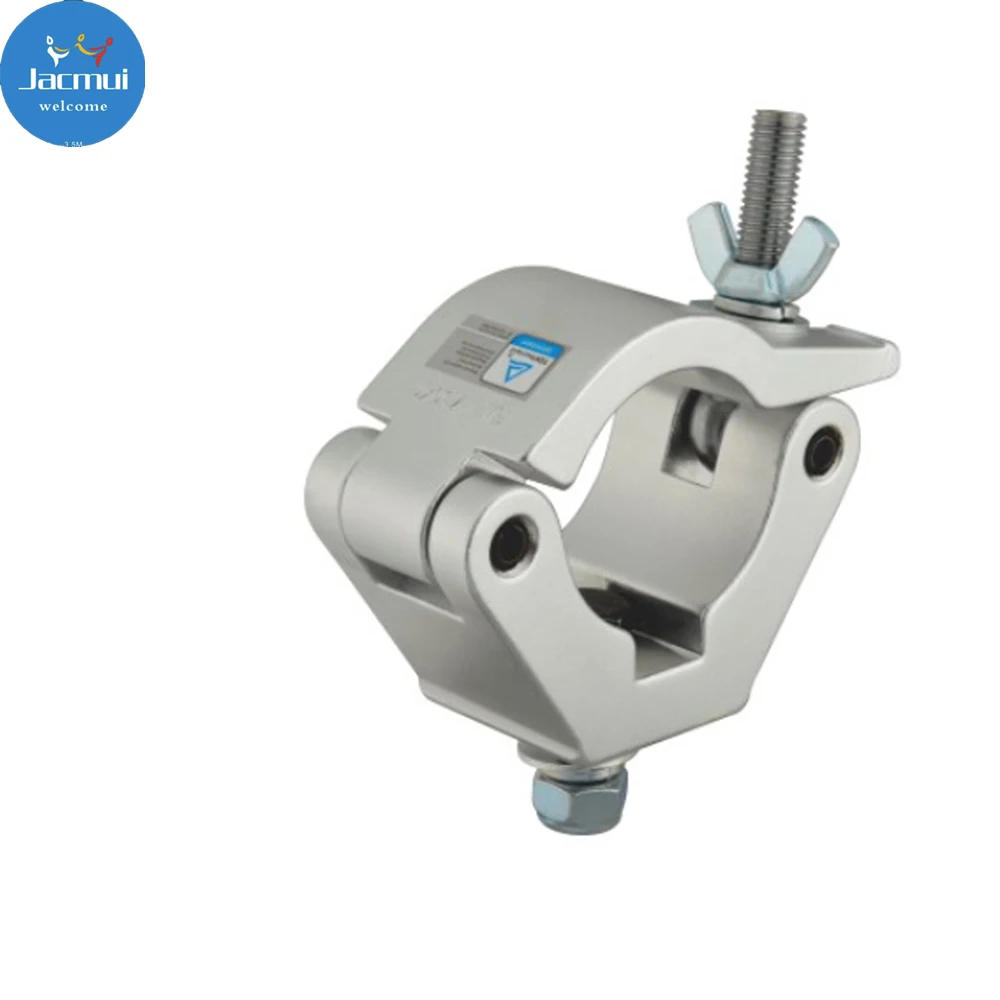 

Pro Clamp For Moving Head Lights Dj Stands & Supports 58-60 mm Professional Truss Fixture Hook 750kg / 1653lb Max. Load Capacity