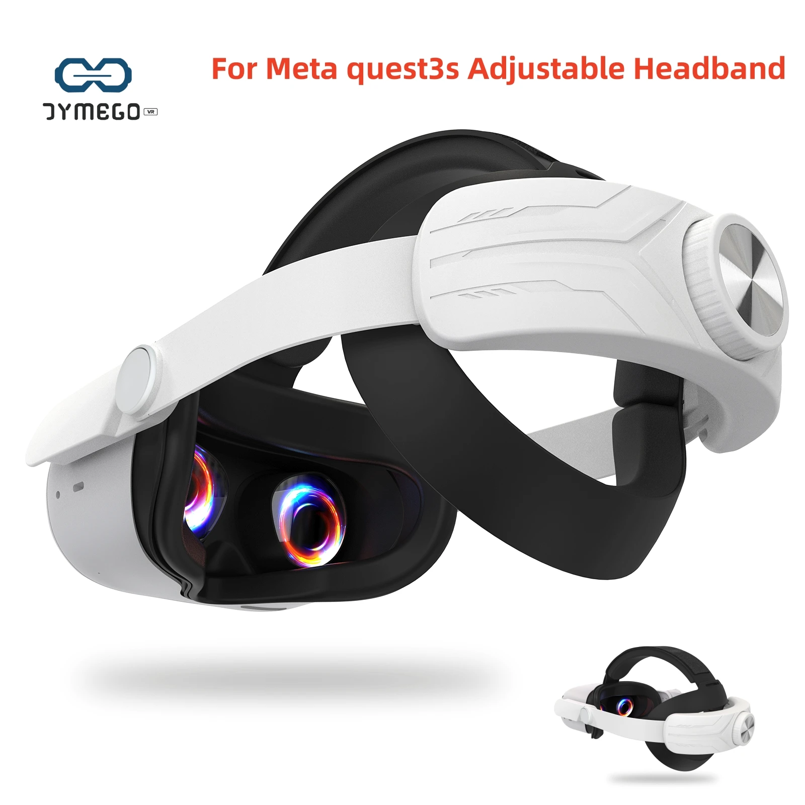 

For Meta/ Oculus Quest 2 head strap Without Electric Adjustable High Elastic Foam Without Face Pressure VR head strap Accessori