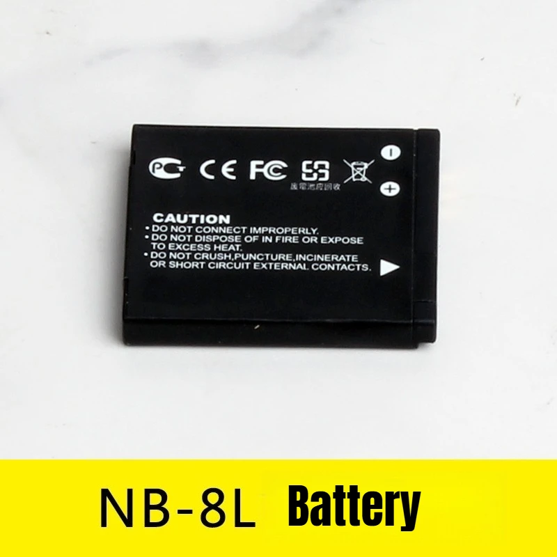 شاحن NB-8L، بطارية الكاميرا، لكانون A2200 A3000 A3001 A3100 A3200 A3300 PC1474 PC1475 PC1585 PC1589 PC1590