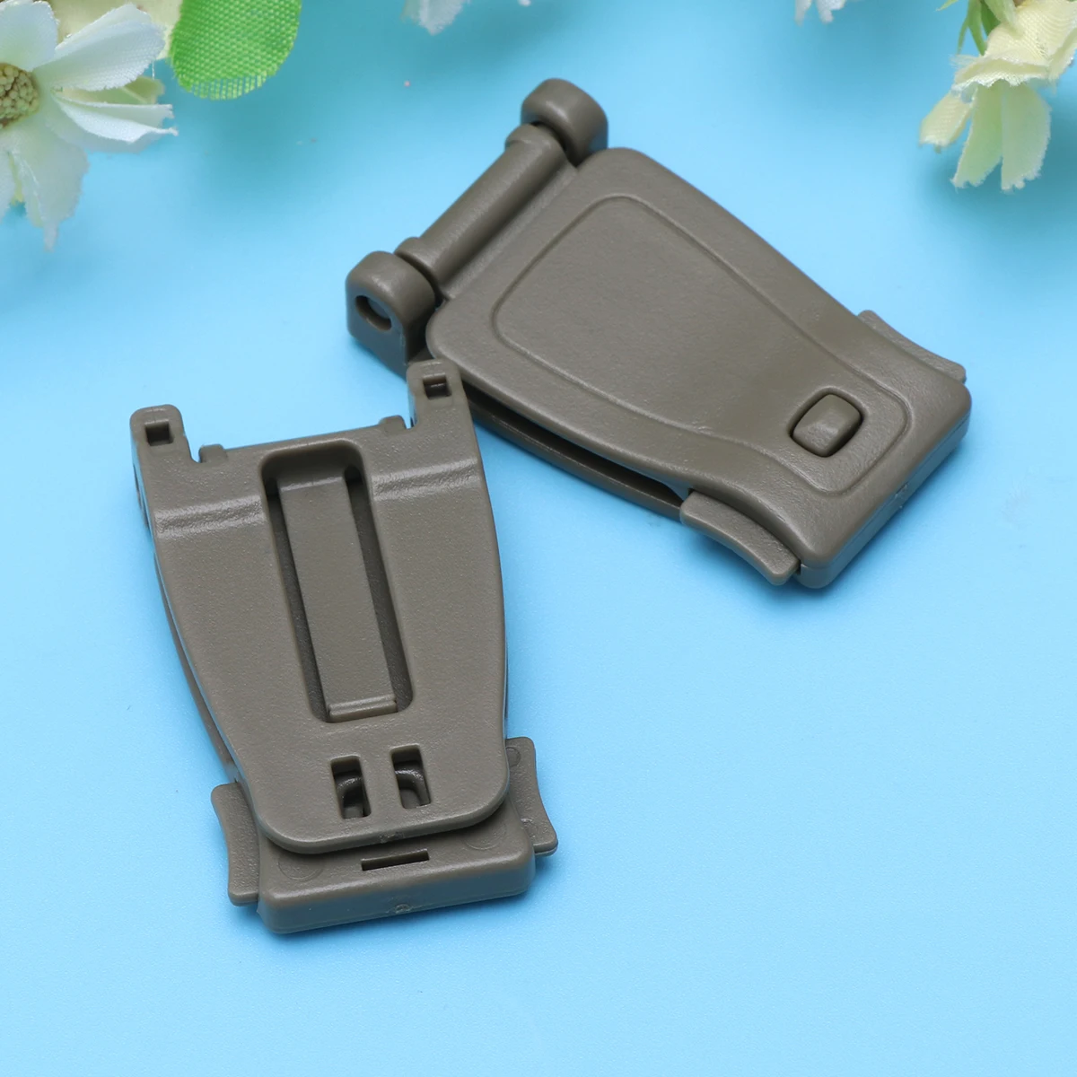 

10pcs Buckle Adjustable Tactical Backpack Outdoor Keeper Tactical Strap Buckle Slide Clips Fits Bags Securing Straps