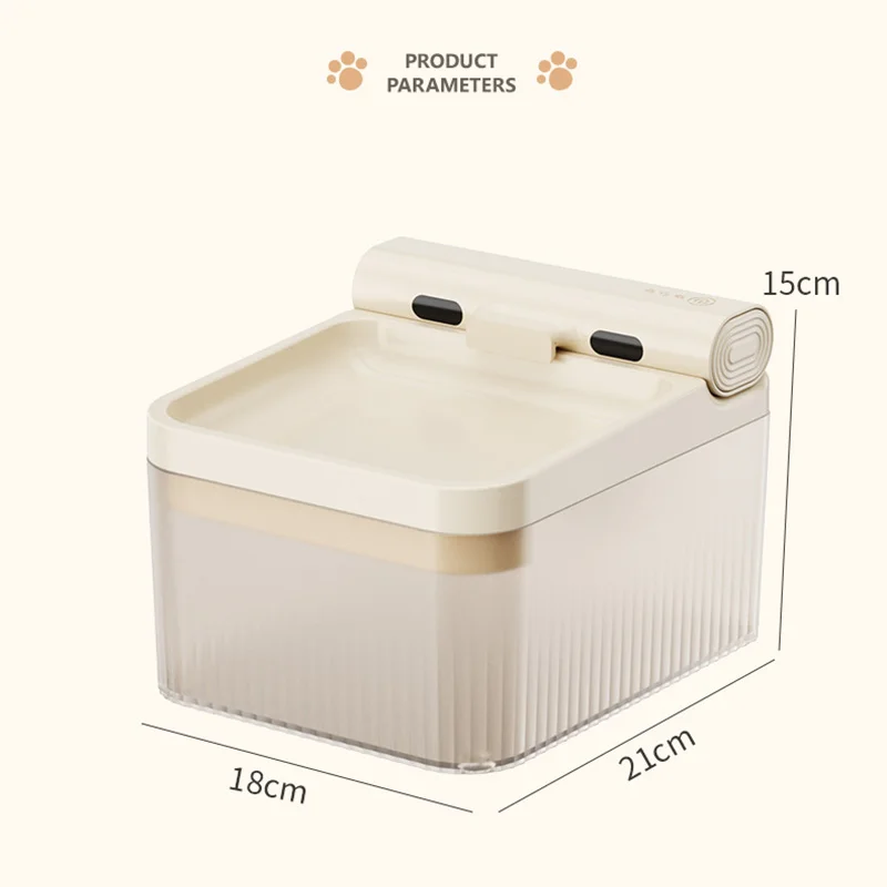 4L Cat Water Fountain Automatic Filter USB Electric Mute Cats Dog Water Dispenser Auto Sensor Silent Pet Drinking Water Fountain