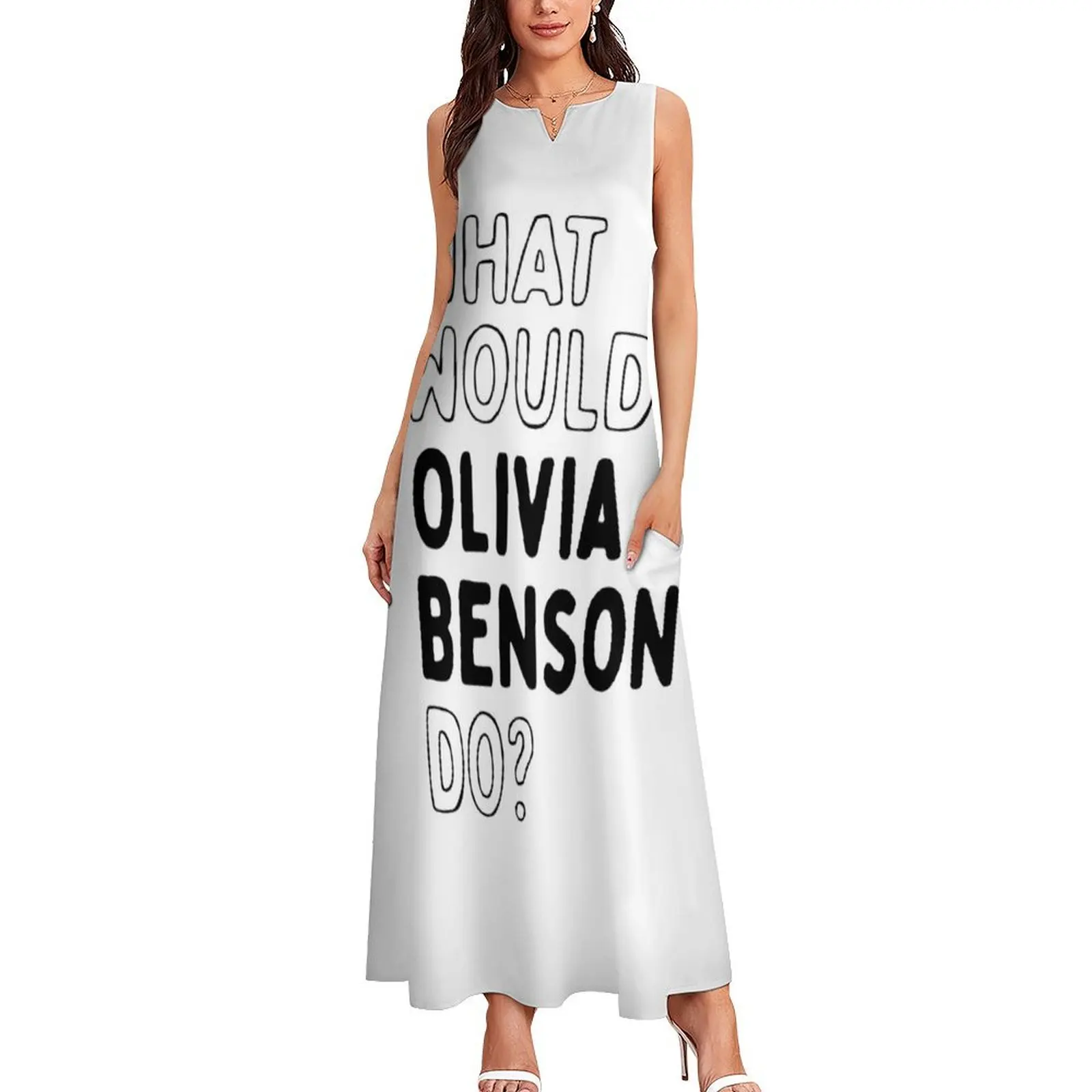 What would Olivia Benson do? Long Dress sexy short dresses daring long dress women