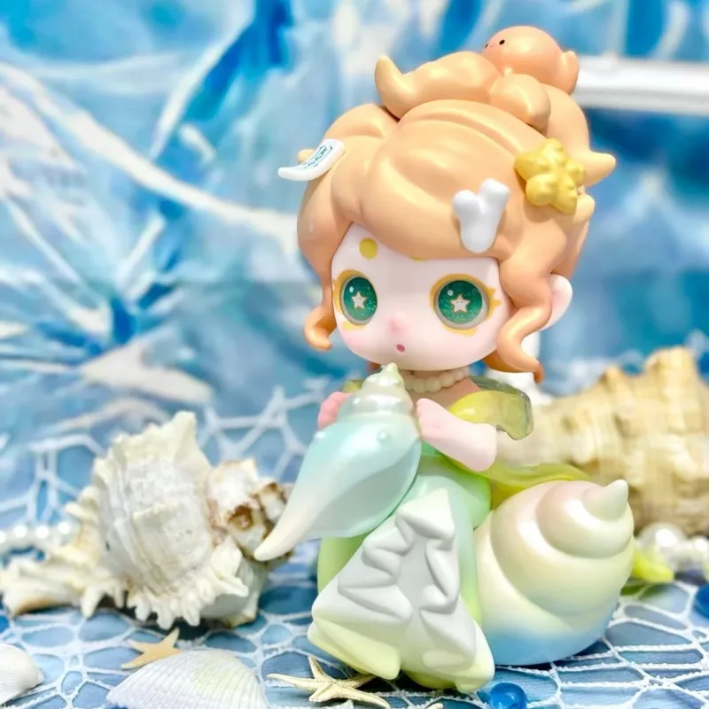 ﻿ Authentic Spot Ghost Keeno Third-Generation Wishing To The Sea Breeze Summer Blind Box Trendy Toy Cute Figurine Desktop Gift