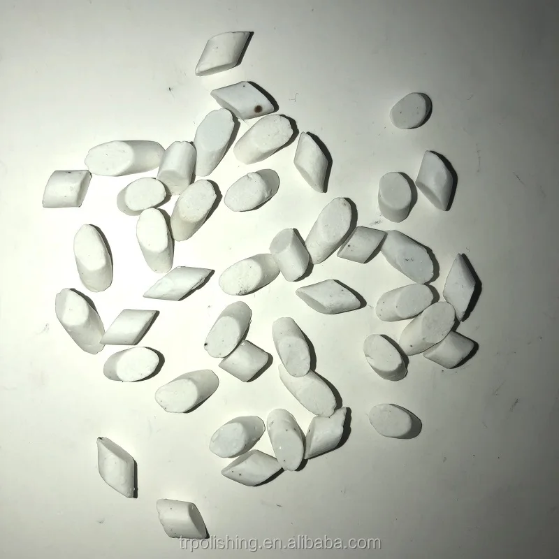 White Alumina Abrasives HENGXING Brand ACT Model High Hardness 8 MOHS 23-30% Metal Polishing Media Size Customized Bulk Density