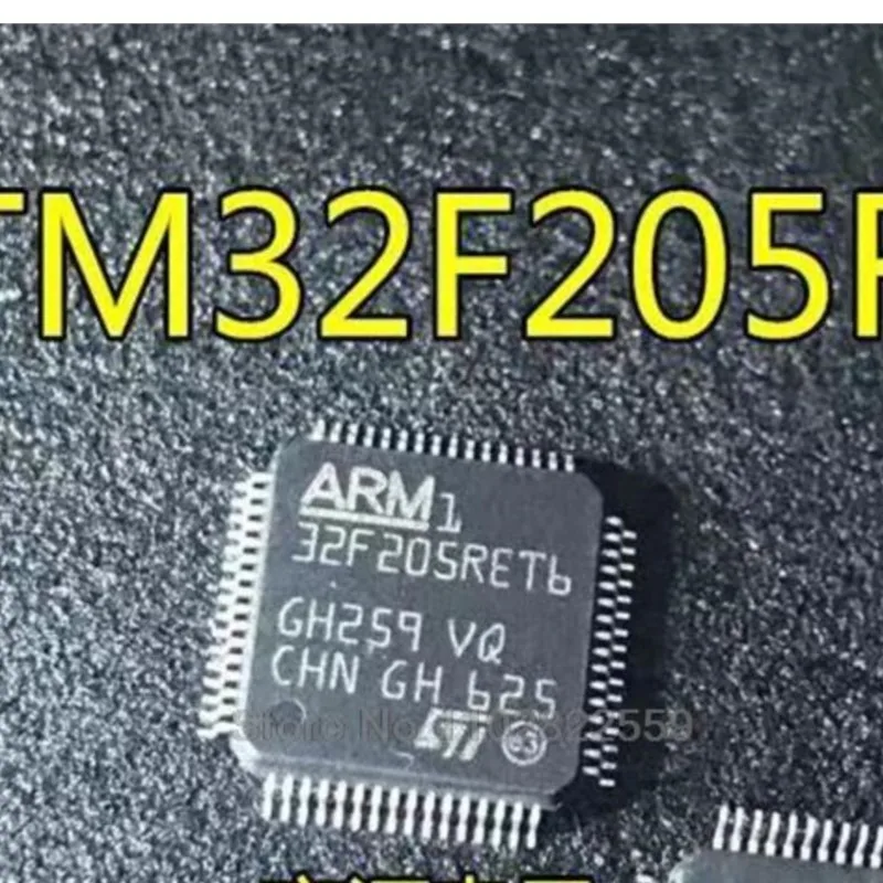 

1-10PCS STM32F205RET6 STM32F205 32F205RET6 LQFP-64 Original Novo