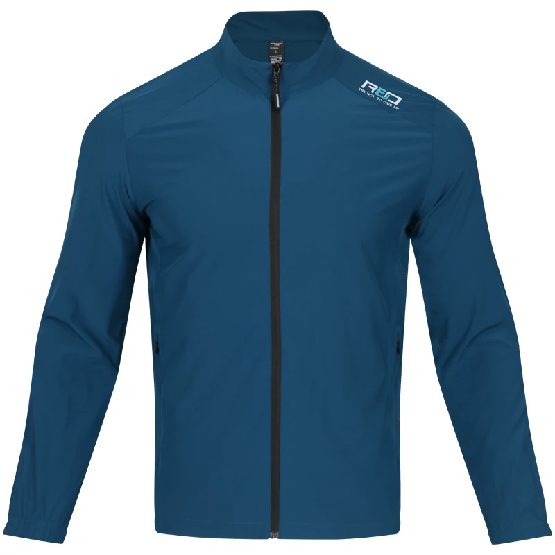Chaqueta deportiva de manga larga para hombre, abrigo fino con cremallera, transpirable, estampado de letras, ideal para exteriores, senderismo,