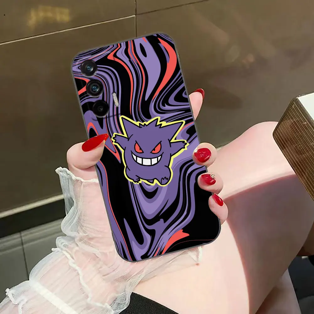 P-Pikachu P-Pokemon G-Gengar Phone Case For Realme C11 C20 C21 C21Y C30 C30S C33 C35 C55 C53 C63 C65 GT NEO 2 NARZO 50 X50 Case