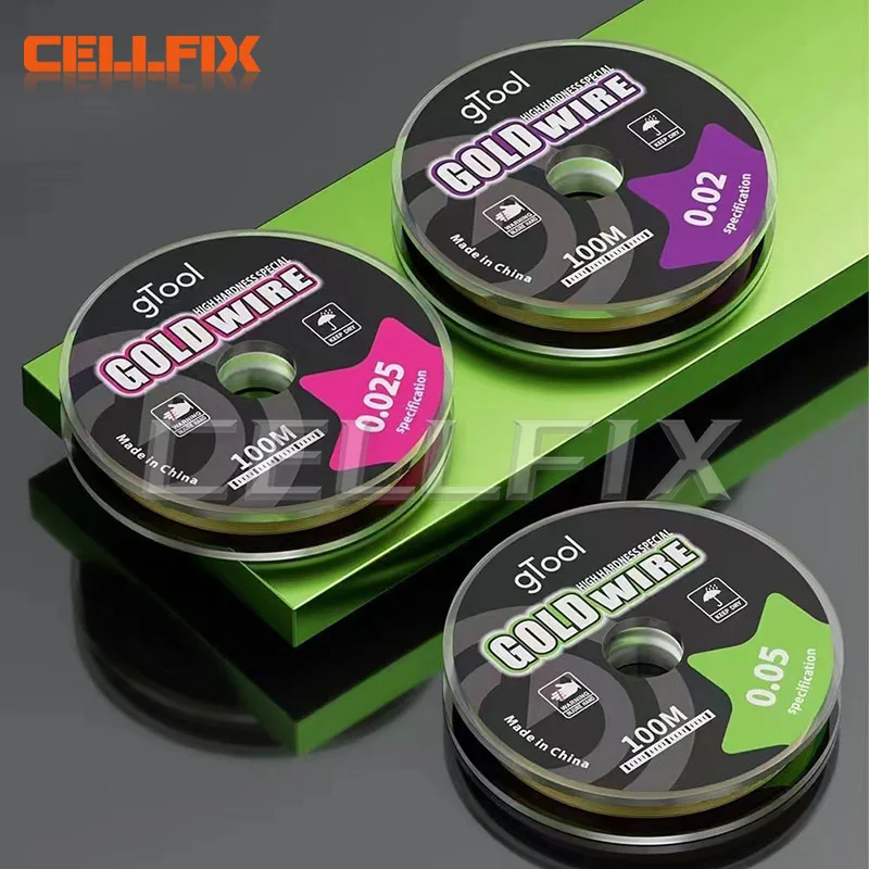 

Diamond Wire Ultra-Fine Steel Wire 0.02-0.06mm for Mobile Phone Screen Separation High Hardness Cutting Line Precise Repair