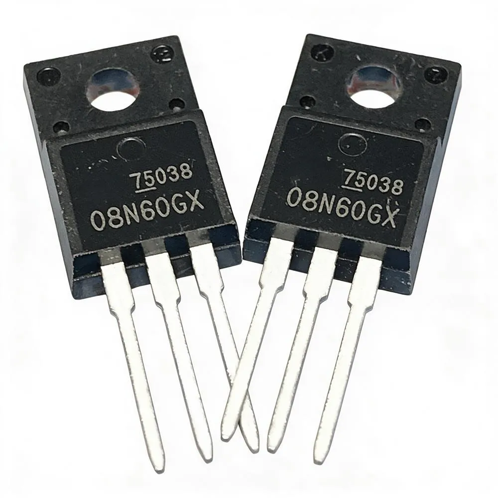 5PCS DYM8N60F 08N60GX FMV08N60GX 600V 8A 2SA1488 A1488 -60V -4A C5610 2SC5610 2SK1093 K1093 10A 60V D3012NFT TO-220F