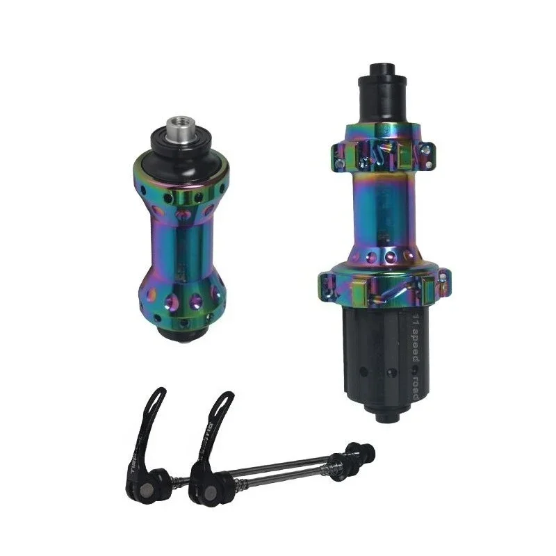 = Four Peilin Electroplating Colorful Low Resistance Folding Car Road Car V Brake Hub 20/24 Hole CP XDR