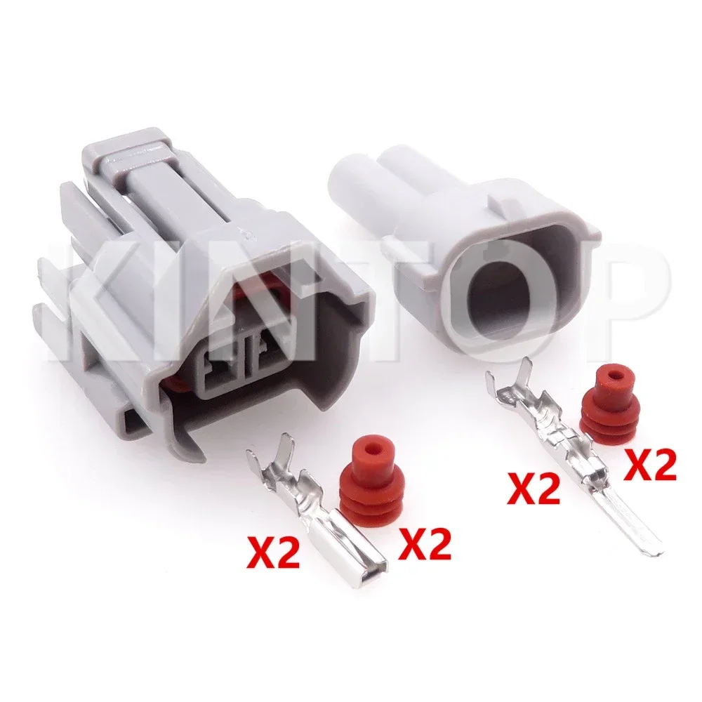1 Set 2 Pins 6189-0060 AC Assembly Car Male Female Docking Waterproof Plug Automobile Fuel Spray Nozzle Wiring Harness Socket - Detail 1