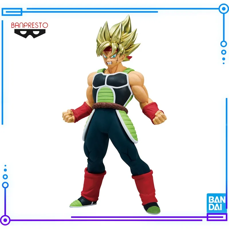 

Bandai Original Genuine BANPRESTO Dragon Ball Super Blood of Saiyans SpecialXII Burdock 18cm Collections Model Toy Figures Gift