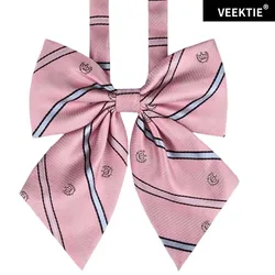 VEEKTIE-Uniforme SвRayé avec Nministériels d Papillon pour Femme, Uniforme à la Mode Japonaise JK/DK, Cosplay Coréen pour Bol