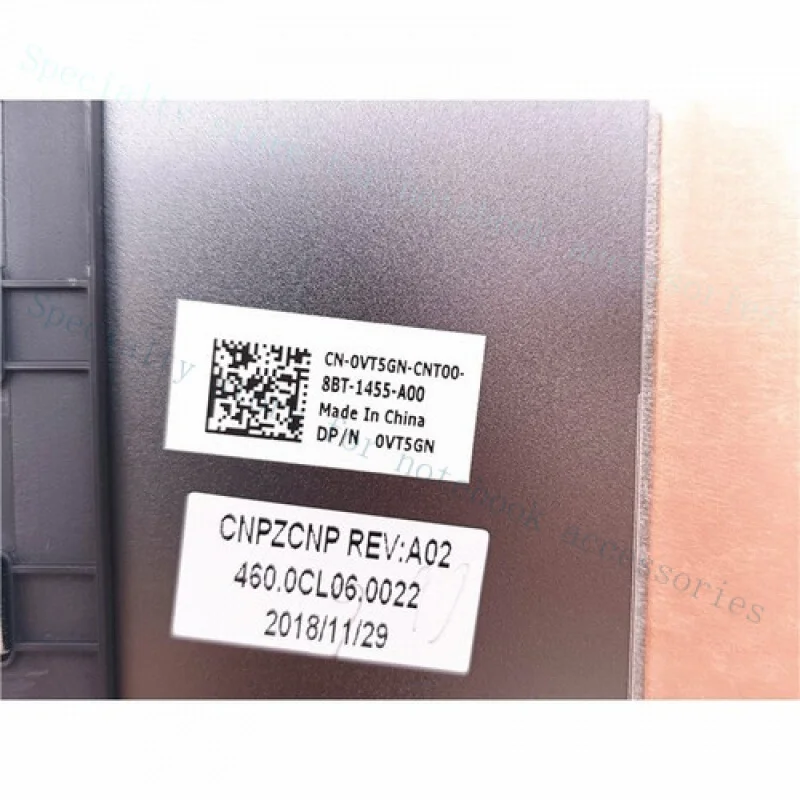 A++ لجهاز Dell Inspiron 15D 7570 7573 7580 D حافظة قاعدة سفلية رمادي 0VT5GN VT5GN