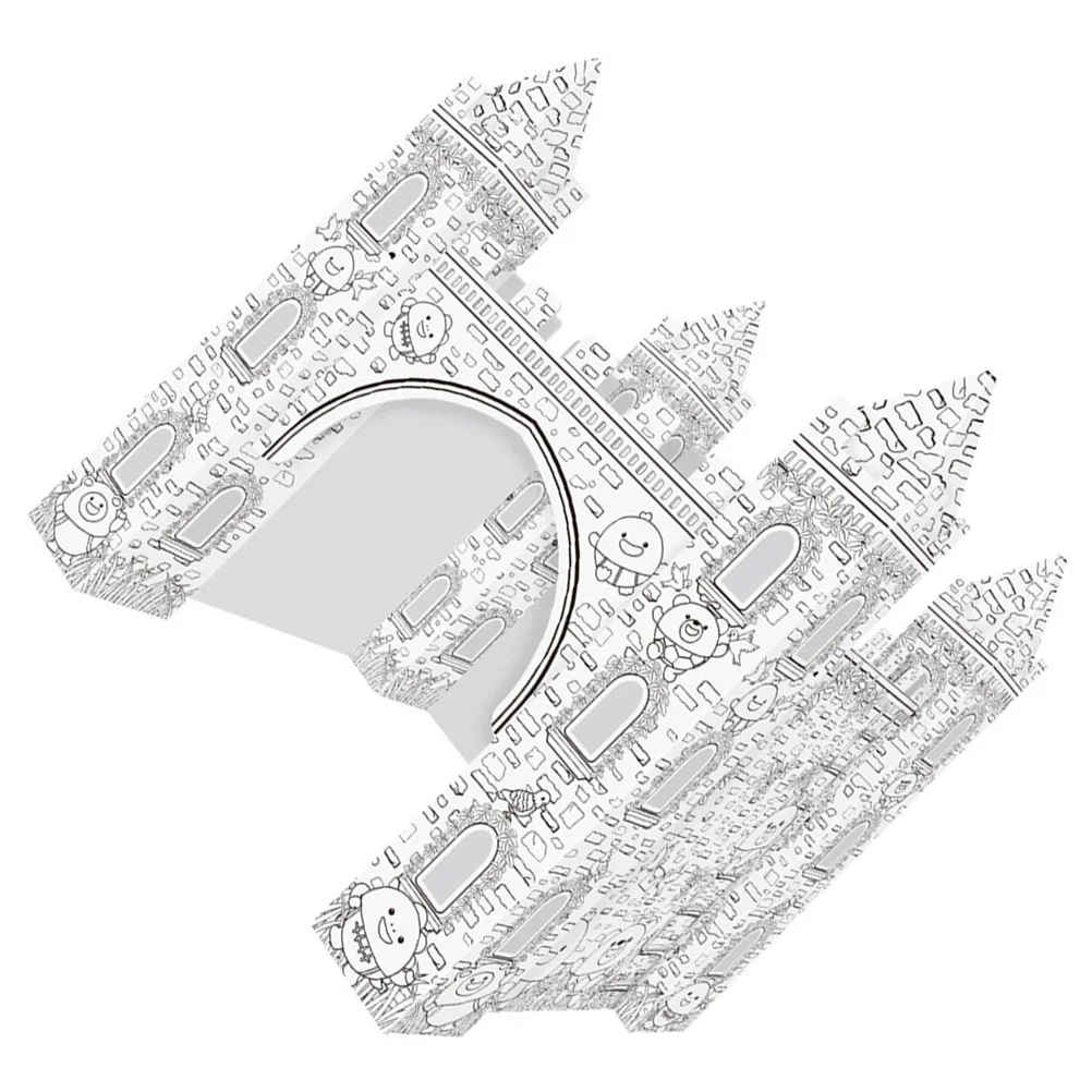 

1 Set Eco-Friendly Biodegradable Creative Graffiti Kids Detachable Design Educational Diy Art Gift 3D Kids Coloring