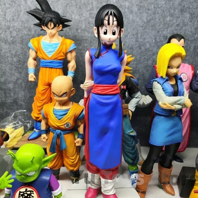 

Original 28cm Dragon Ball Z Chichi Figure Chichi Figurine The First Martial Order Of The Seven Statue Collection Model Toys Gift