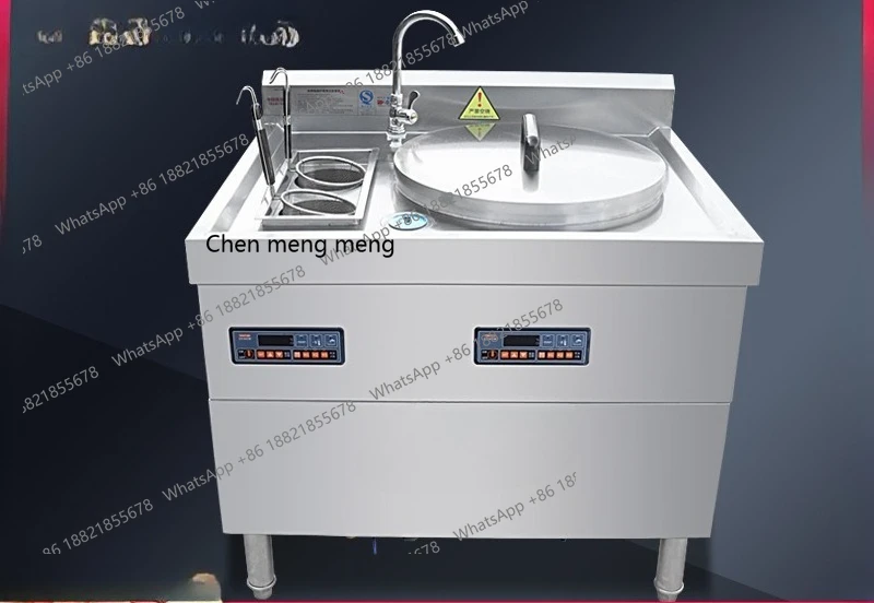 

Noodle cooking combination stove, breakfast snack noodle all-in-one machine, electric heating commercial ironing powder